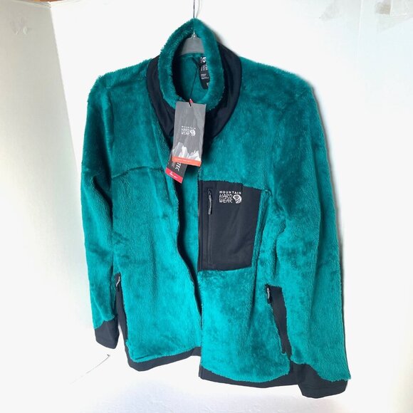 Mountain Hardwear Polartec High Loft Jacket Womens XL Long Sleeve Botanic Green - Picture 9 of 11